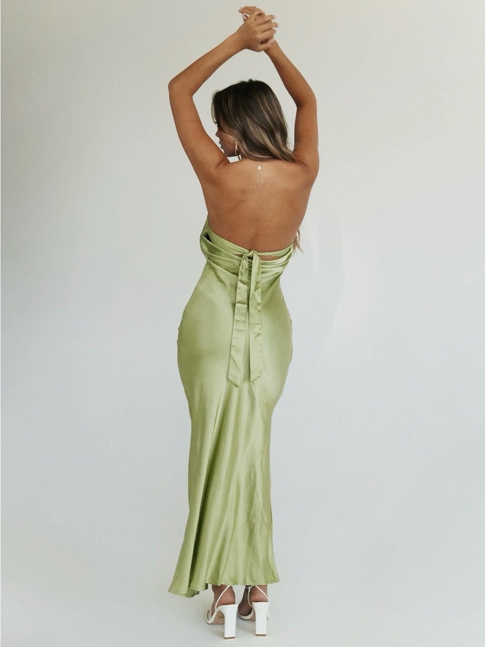 Princess Polly Haley Maxi Dress in Green - Picture 3 of 7